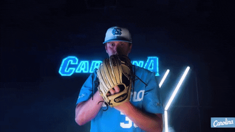 North Carolina Baseball GIF by UNC Tar Heels