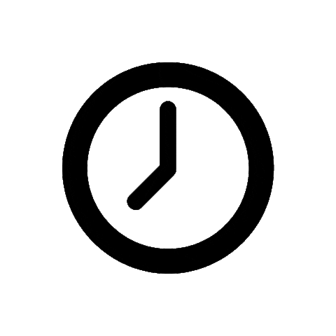 Time Clock Sticker by JEF