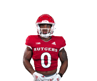 Flex Chop Sticker by Rutgers Football