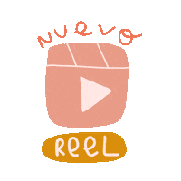 Video Reel Sticker by Una Halley