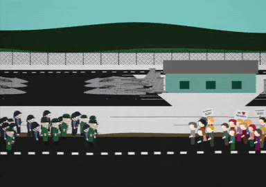 gathering face to face GIF by South Park 