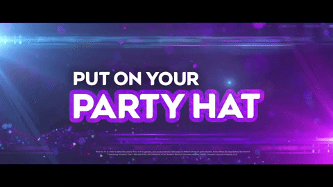 Casino Party Hat GIF by Caesars Rewards