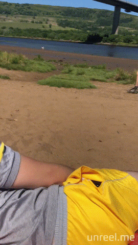 man beach GIF by Unreel Entertainment