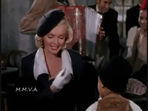 MandiGould giphygifmaker shimmy marilyn monroe seductive GIF