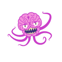 Halloween Monster Sticker by Quiz Meisters