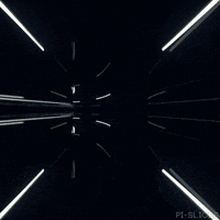 glow black and white GIF by Pi-Slices