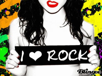 i love rock n roll GIF