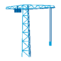 HOWOGE blau baustelle bauen wohnung Sticker
