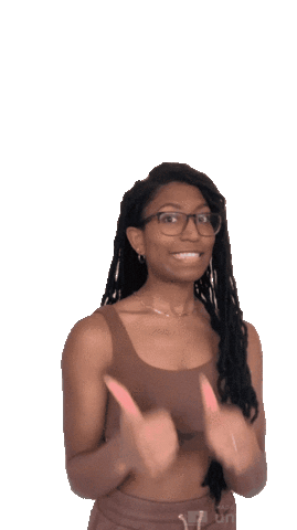 clickmavenmedia woman pointing back black woman Sticker