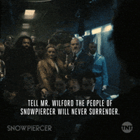 Daveed Diggs Ruth GIF by Snowpiercer on TNT