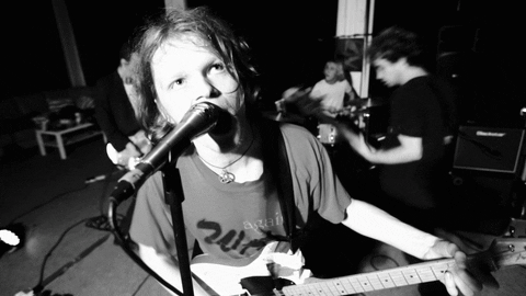 kingnun giphyupload eye roll live music rock music GIF