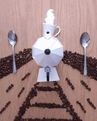 Coffee Satisfying GIF by cintascotch