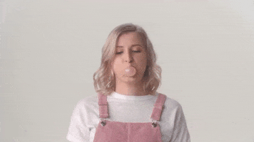 excited bubble gum GIF by Cassie Dasilva