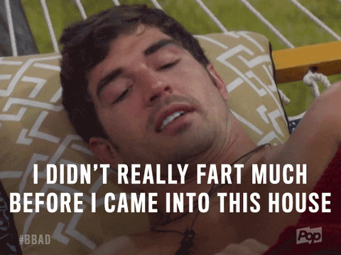 Big Brother I Didnt Really Fart Much Before I Came Into This House GIF by Big Brother After Dark