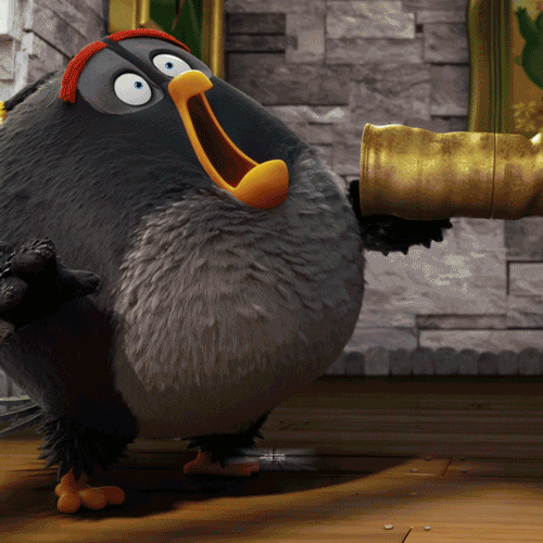 chuck review GIF by Angry Birds