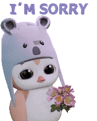 Sad Forgive Me Sticker by Pengu