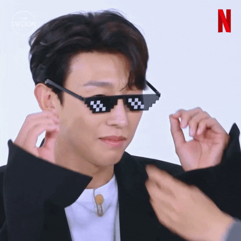 Korean Drama Sunglasses GIF by Netflix K-Content