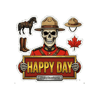 Buen Dia Halloween Sticker
