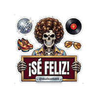 Halloween Emocionado Sticker