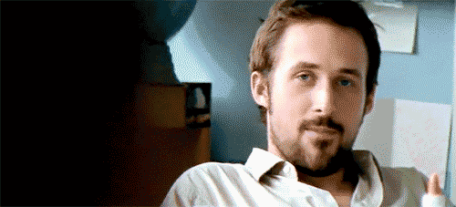 ryan gosling wink GIF