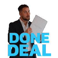 Done Deal Sticker by Collings Real Estate