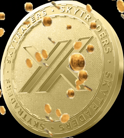 skytraders giphygifmaker giphyattribution gold coin GIF