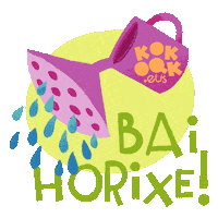 kokoakgara water agua correct euskara Sticker