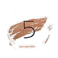 Christmas Gold Sticker