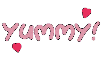 Food Hearts Sticker