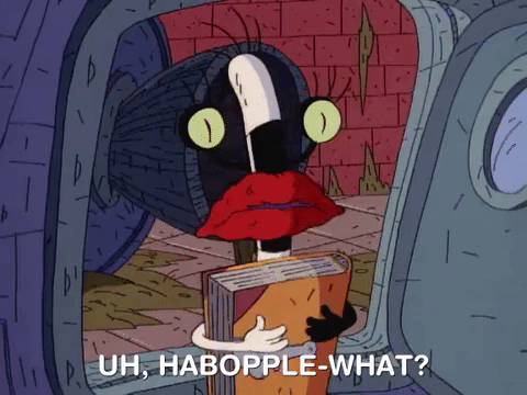 nickrewind giphydvr nicksplat aaahh real monsters giphyarm044 GIF