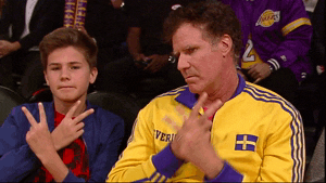 Will Ferrell Lol GIF by NBA