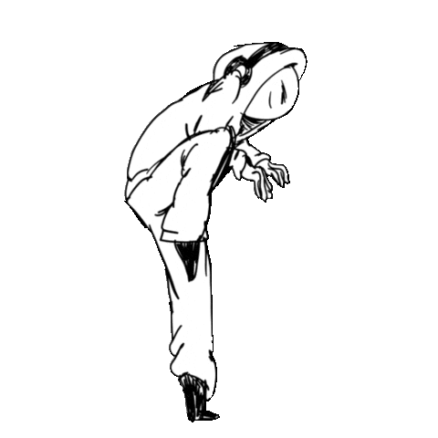 Tip Toe Sneak Around Sticker by CC0 Studios