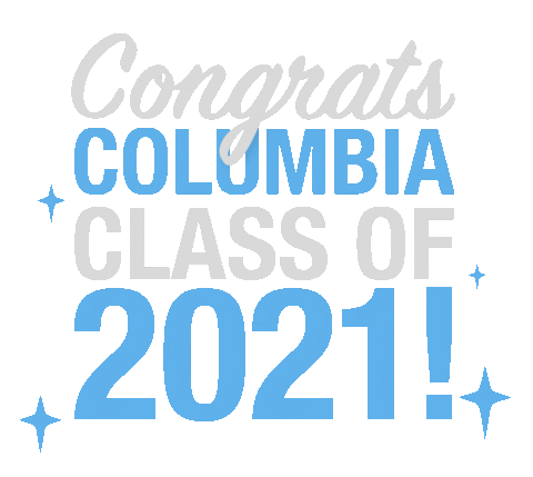 Columbia University Graduation Sticker by Columbia