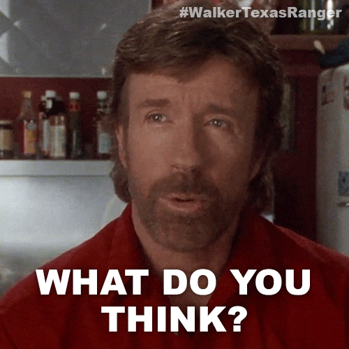What Do You Think Chuck Norris GIF by Sony Pictures Television Find