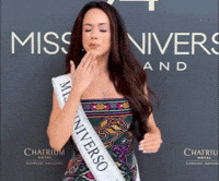Miss Universe Kiss GIF