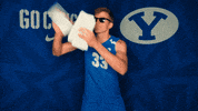 Sport Celebration GIF by BYU Cougars