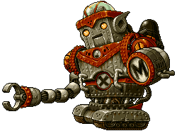 metal slug robot STICKER