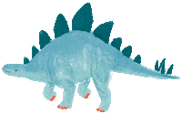Party Animal Dinosaur Sticker by Meri Meri