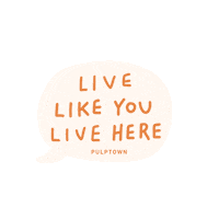 Orlando Speechbubble Sticker by Pulptown