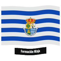 Villanueva De La Serena Flag Sticker by Formación Ninja