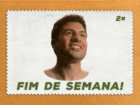 Fim De Semana Stamps GIF