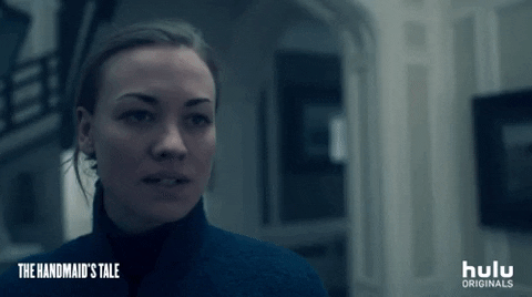 the handmaids tale serena GIF by HULU