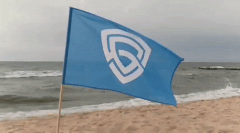 GSAcademy beach flag gsa flaga GIF