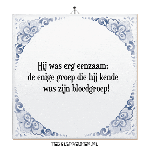 Nl Spreuk Sticker by Tegelspreuken.nl