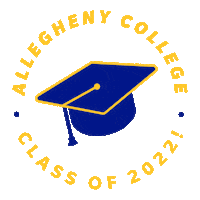 Allegheny 2022 Sticker by Allegheny College