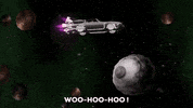 space spaceship GIF by South Park 