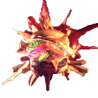 Hungry Breakfast Sticker by Woodblock