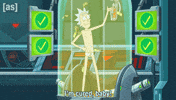 Happy Rick And Morty GIF by Adult Swim
