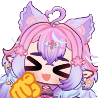 Wolf Girl Laugh Sticker
