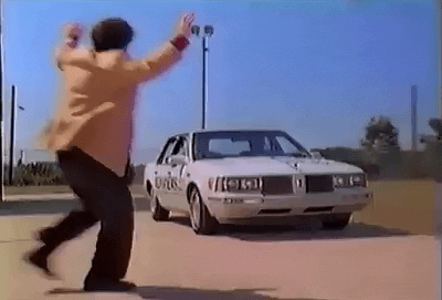 Car Accident Vhs GIF